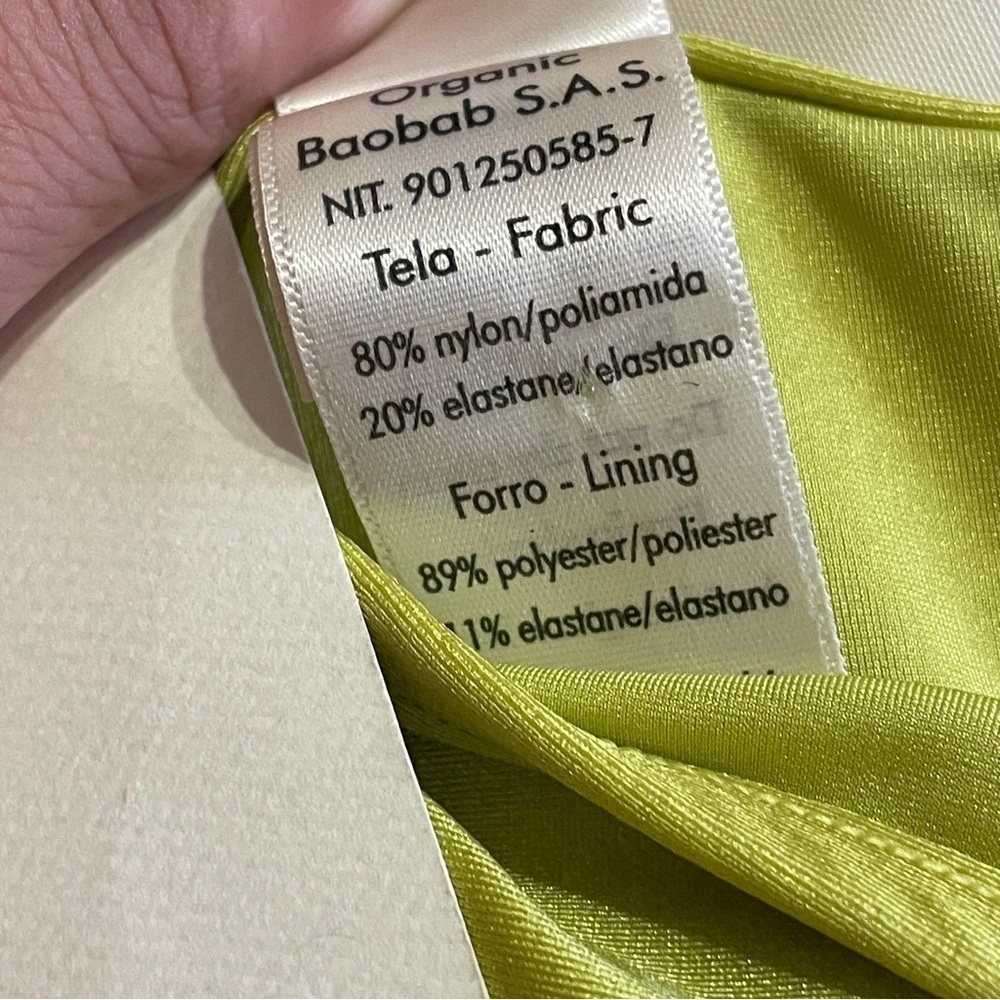 NEW! Baobab- Cala Set in Grasshopper Green Size Medium Resortwear Skirt Set - Picture 15 of 15